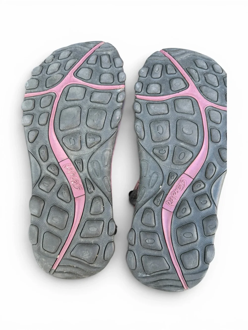 Rafters Sport‎ Sandals Women’s 10 Pink Gray Adjustable Hiking Comfort